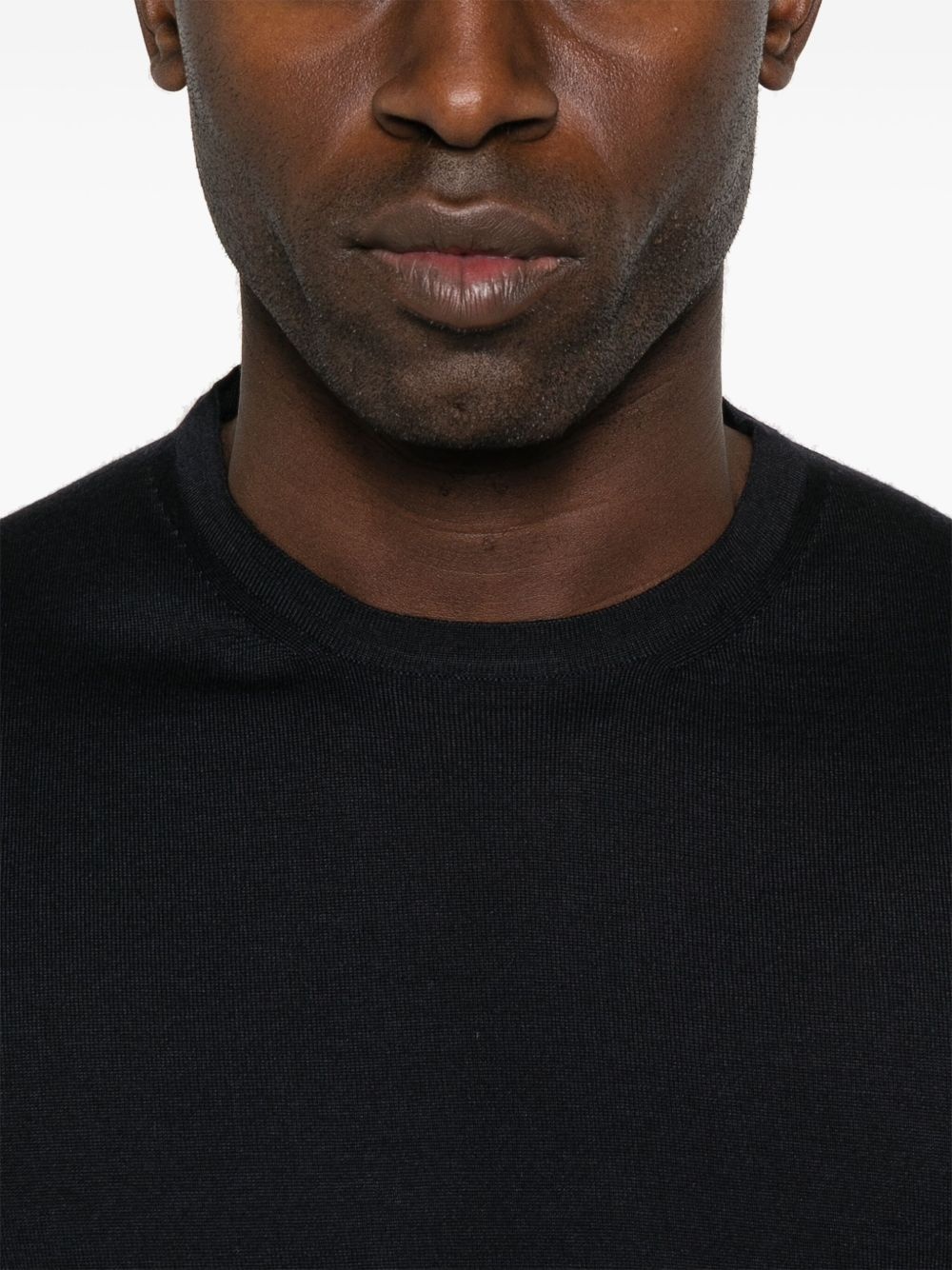 fine-knit T-shirt - 4