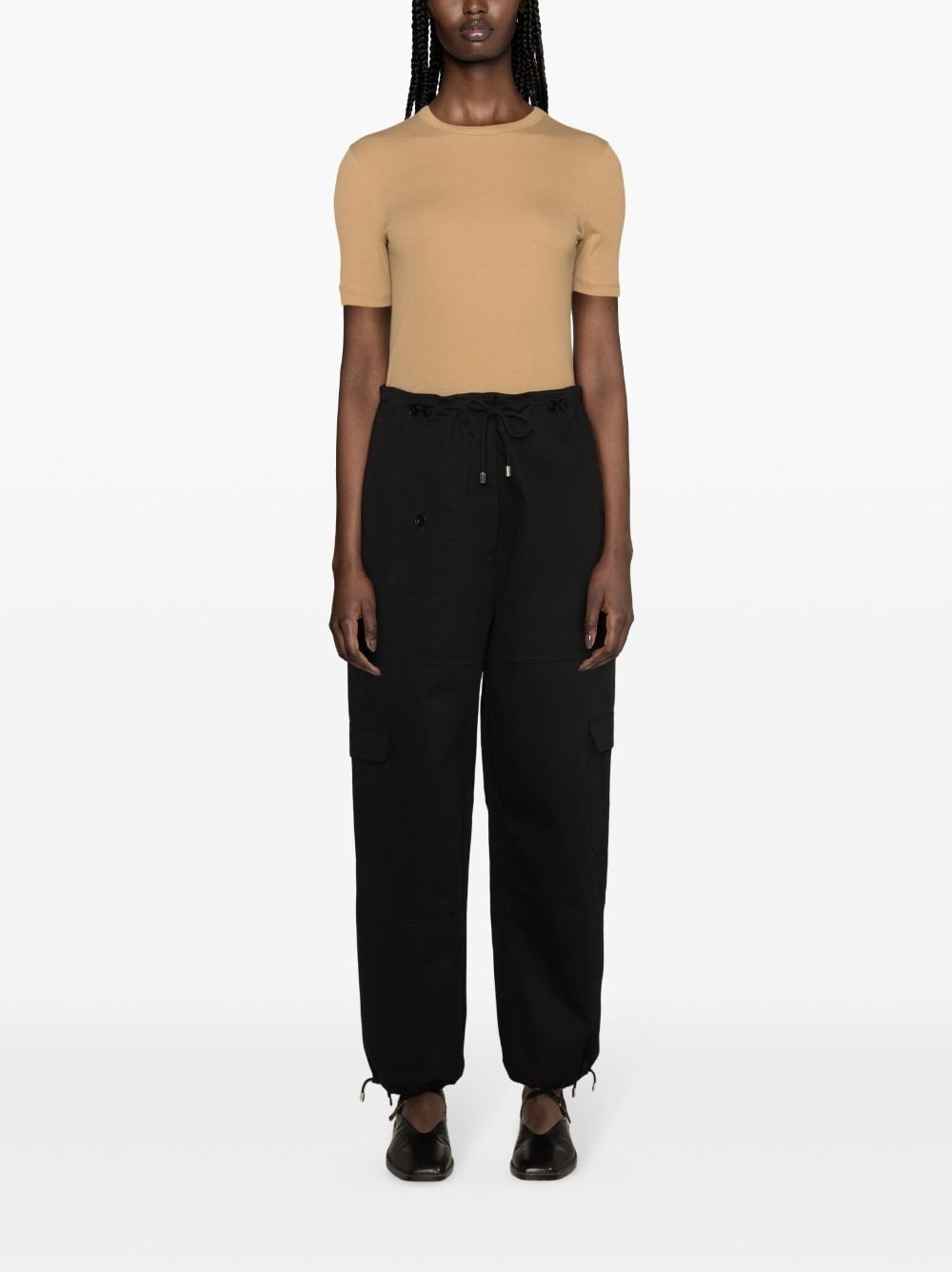 cotton cargo trousers - 2