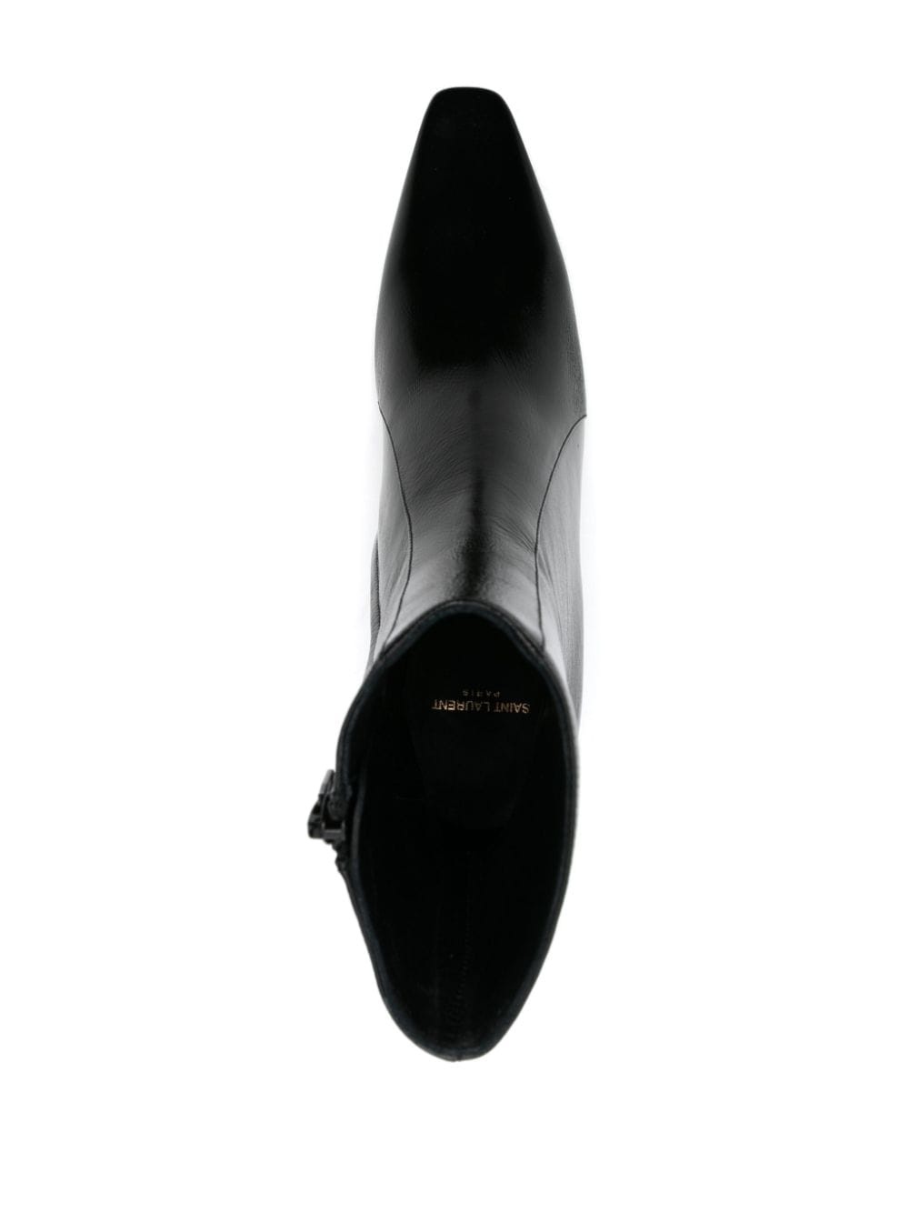 pointed-toe panelled boots - 4
