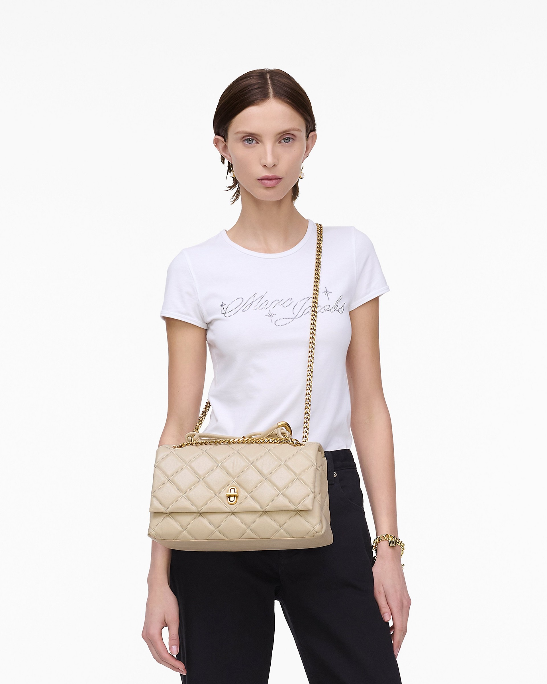 THE QUILTED DUAL CONVERTIBLE SHOULDER BAG - 8