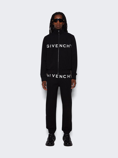 Givenchy Track Pant with Pintuck Base Black outlook