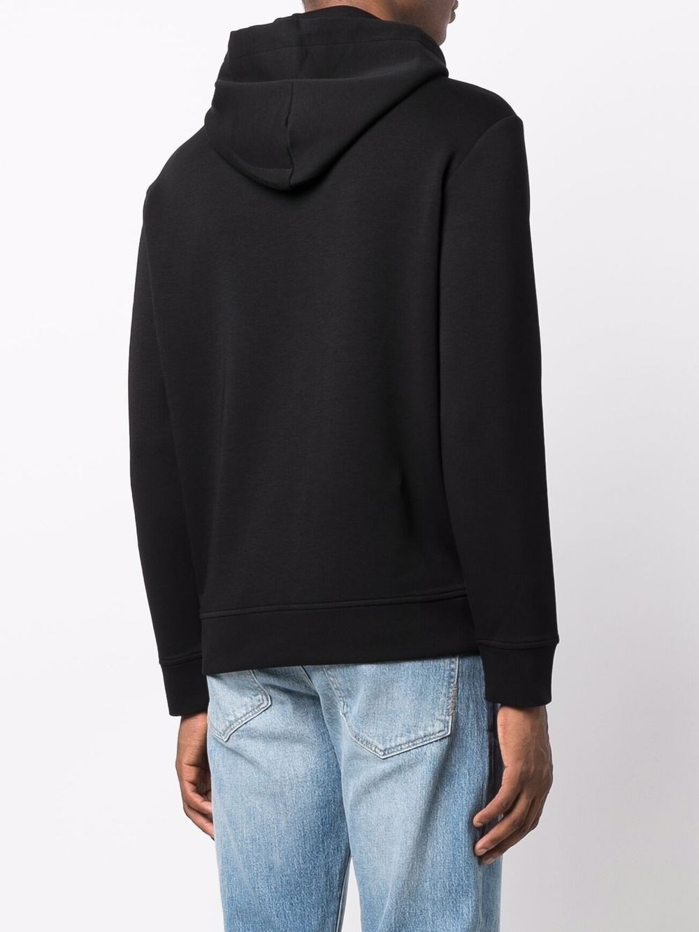 Logo cotton hoodie - 2