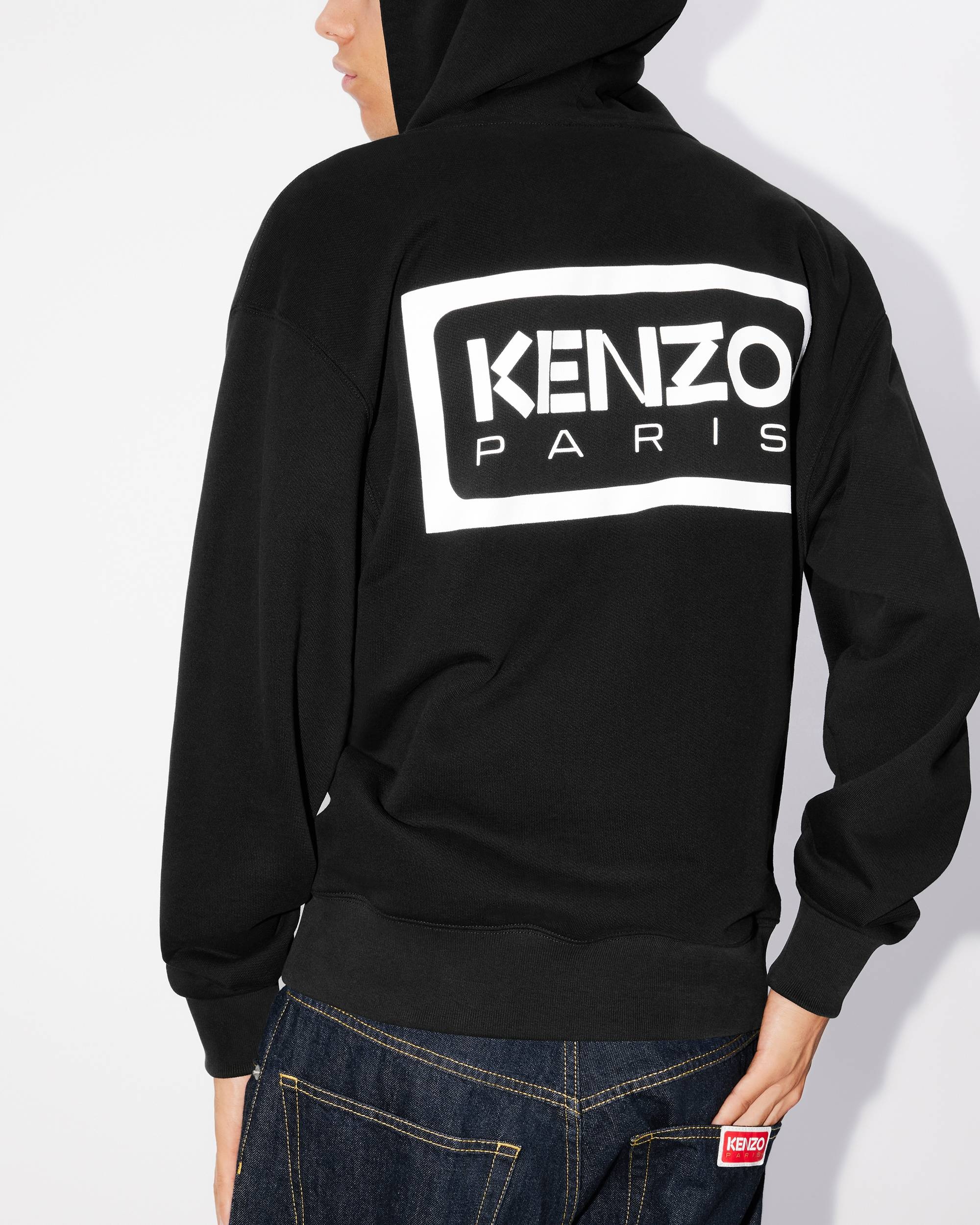 'Bicolor KENZO Paris' embroidered hoodie - 7
