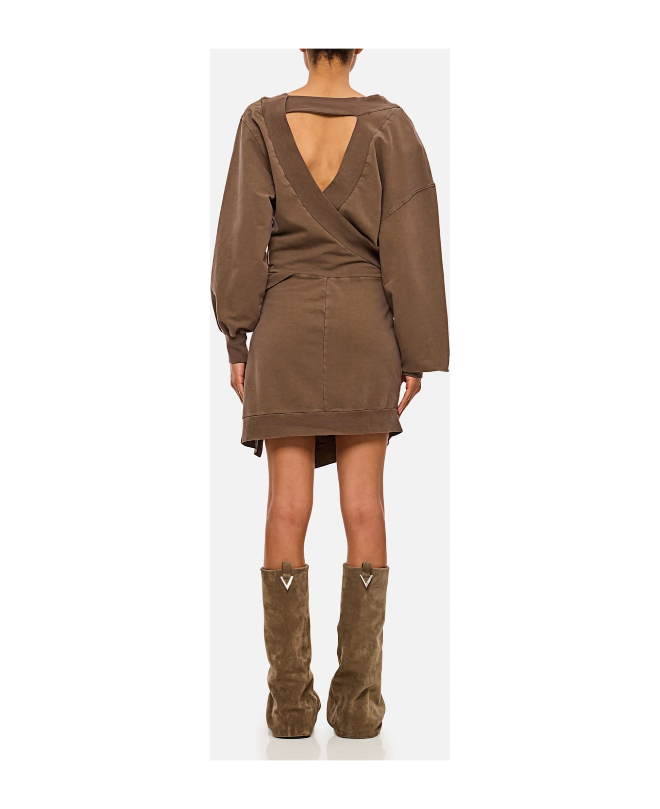 Light American Fleece Mini Dress - 3