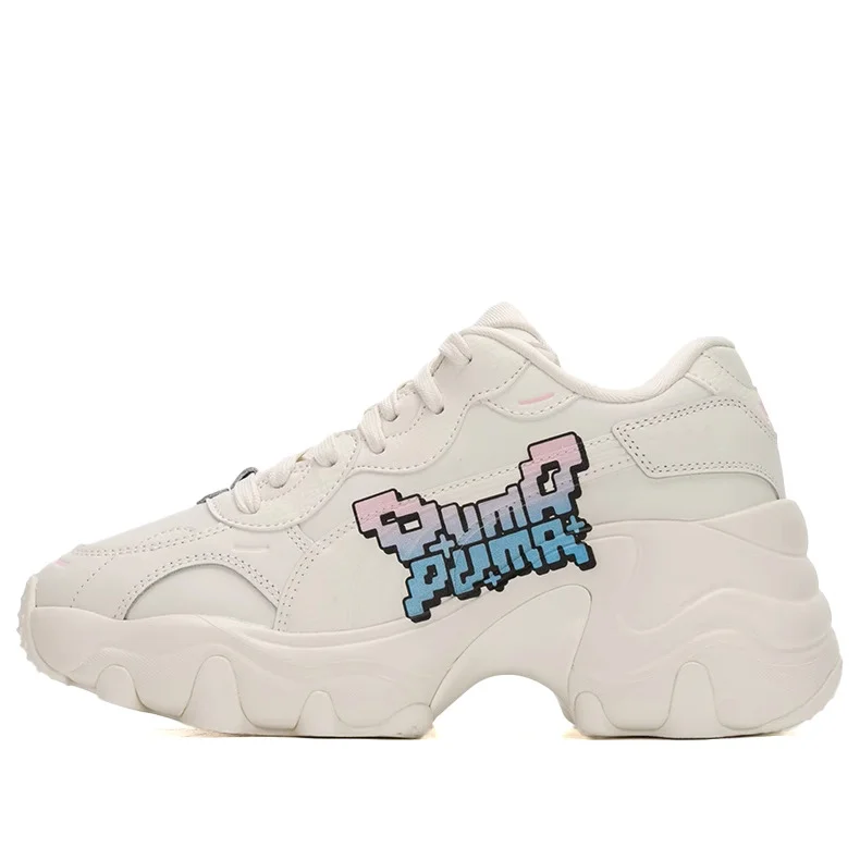 (WMNS) PUMA Pulsar Wedge Nostalgic 'Frosted Ivory Luminous' 400972-01 - 1