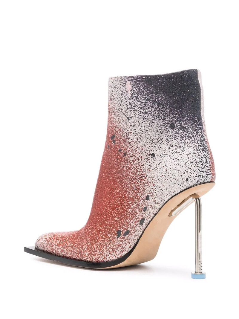paint splatter stiletto boots 3