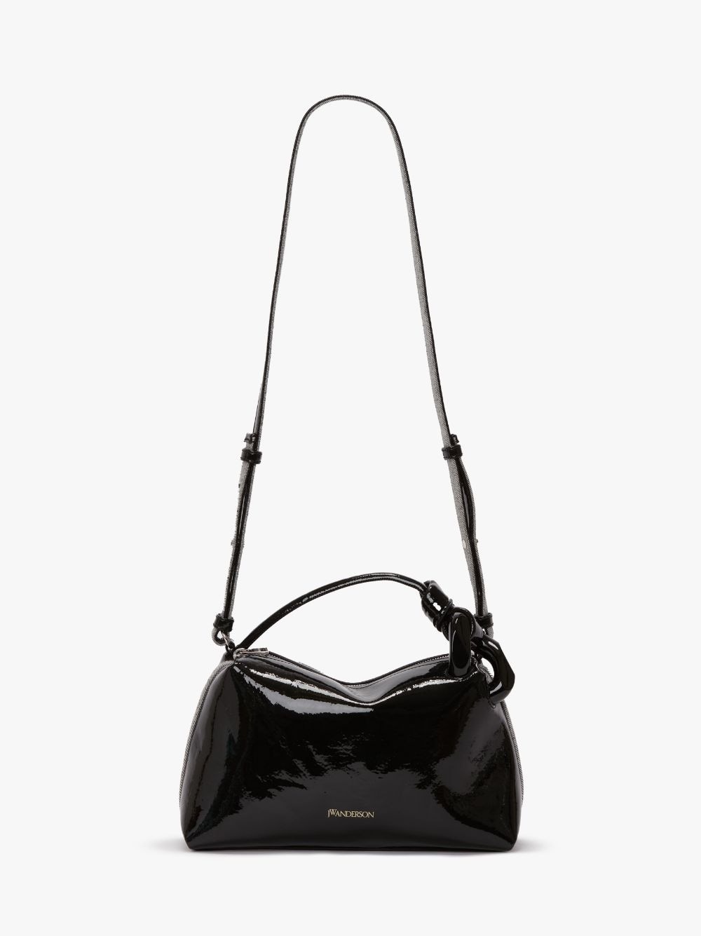 JWA CORNER BAG - COATED DENIM TOP HANDLE BAG - 5