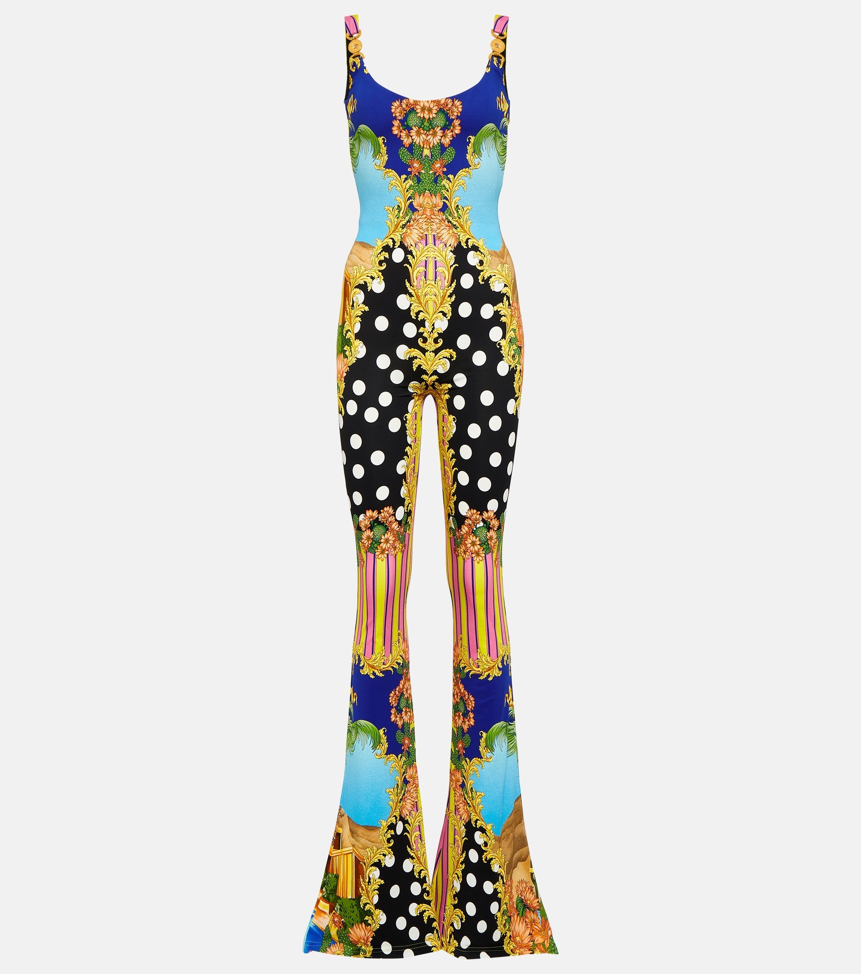 Medusa Palm Springs flared jumpsuit - 1