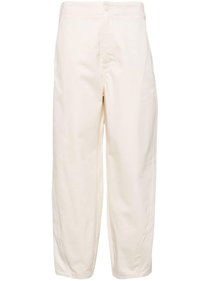 high-waist tapered trousers 1