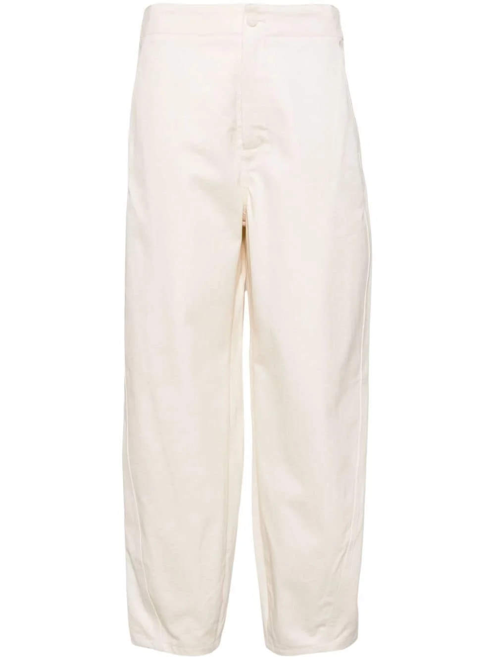 high-waist tapered trousers - 1