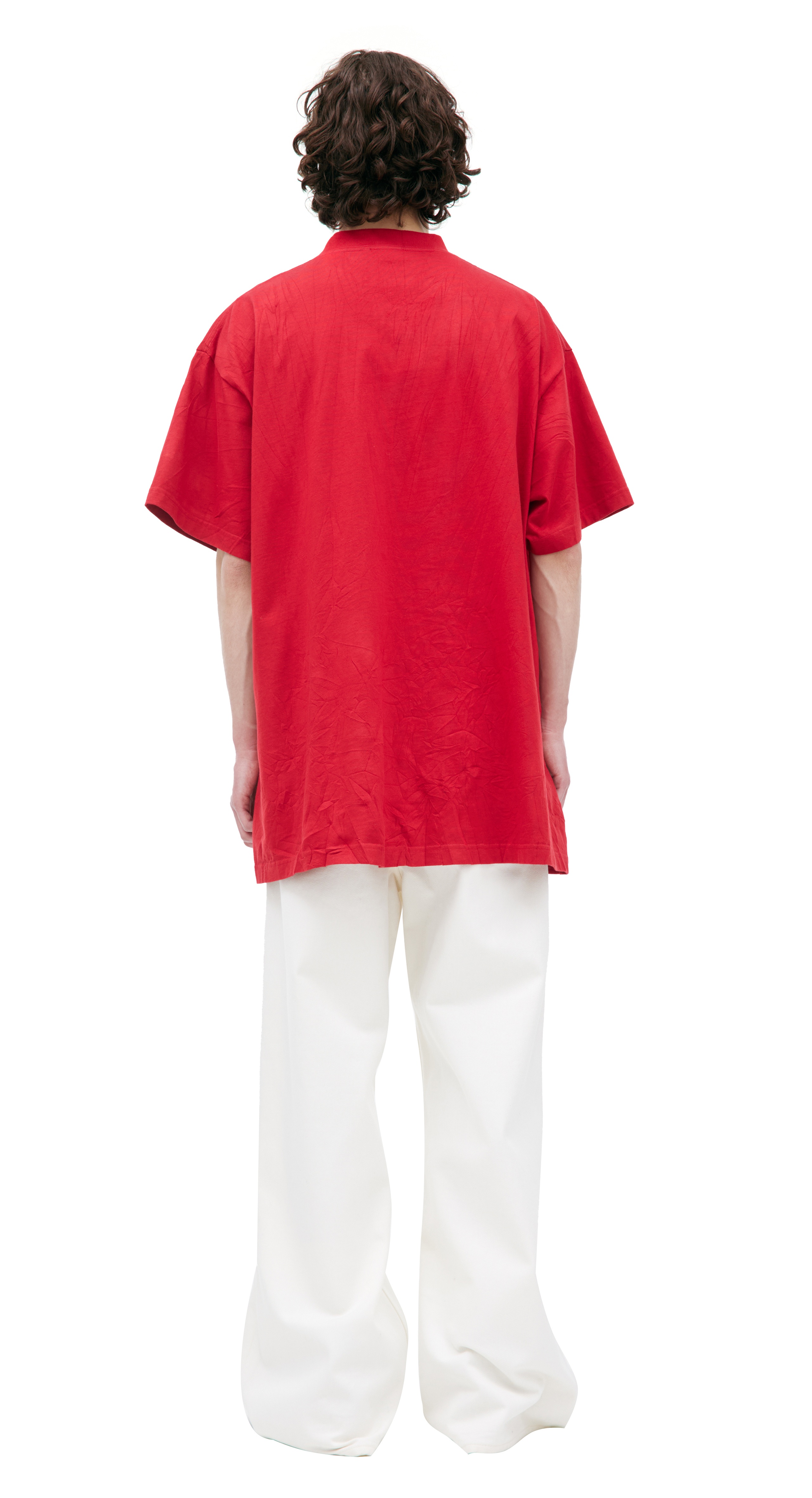 RED OVERSIZE T-SHIRT - 3