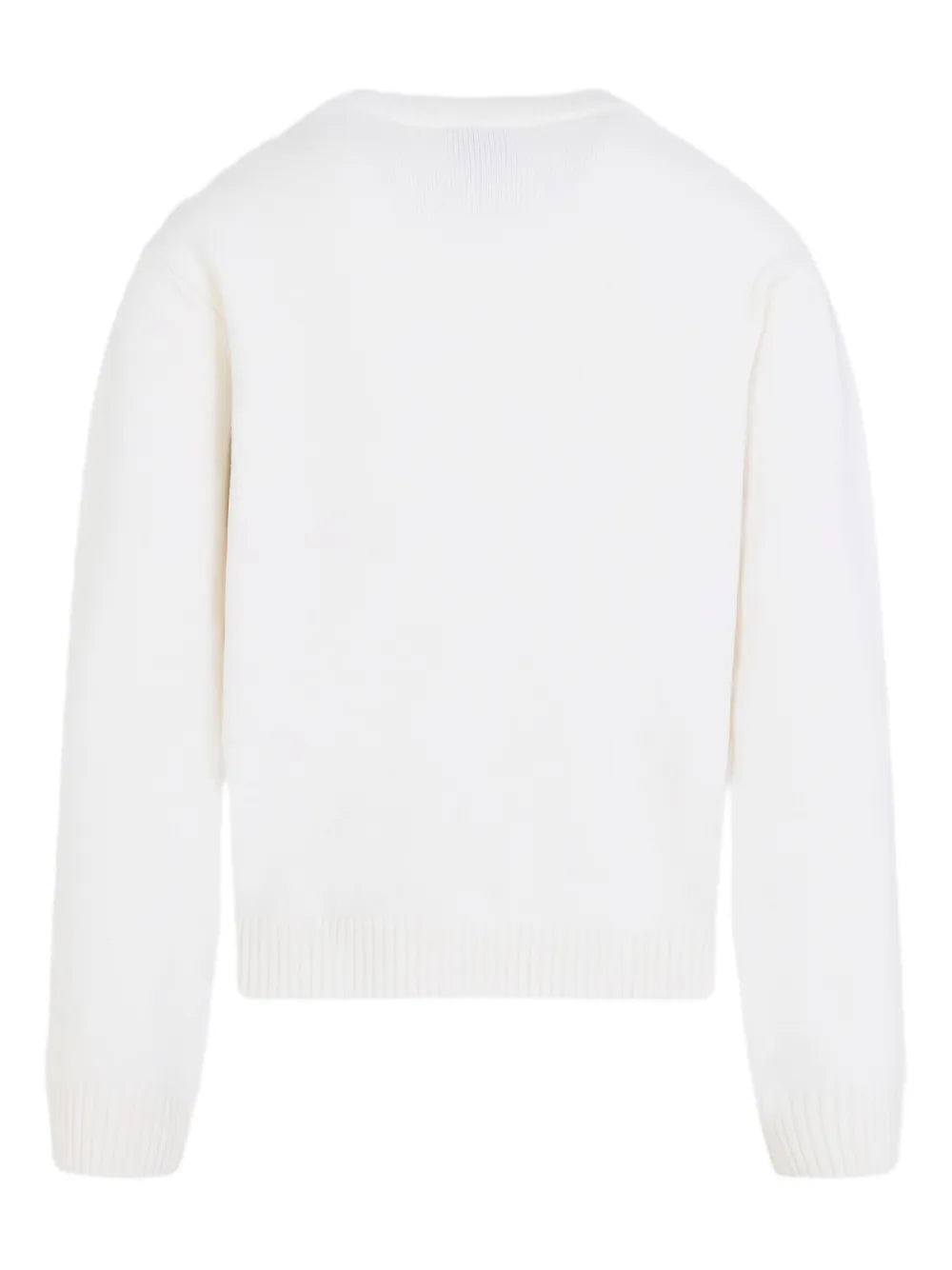 Casablanca Men Crewneck Sweater With Floral Embroidery - 2