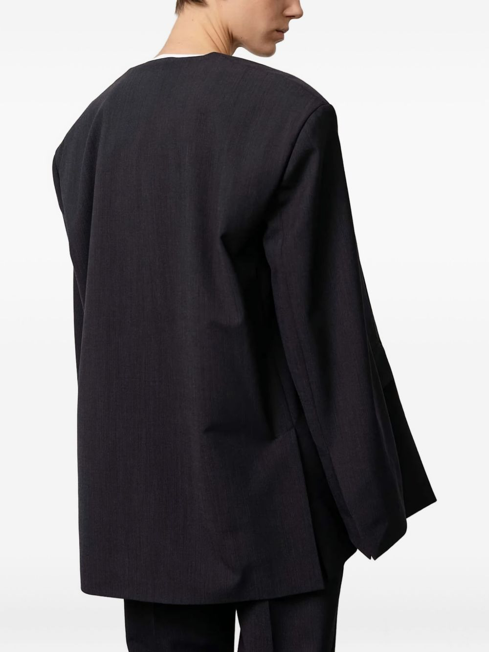 Indiana tie-front blazer - 3