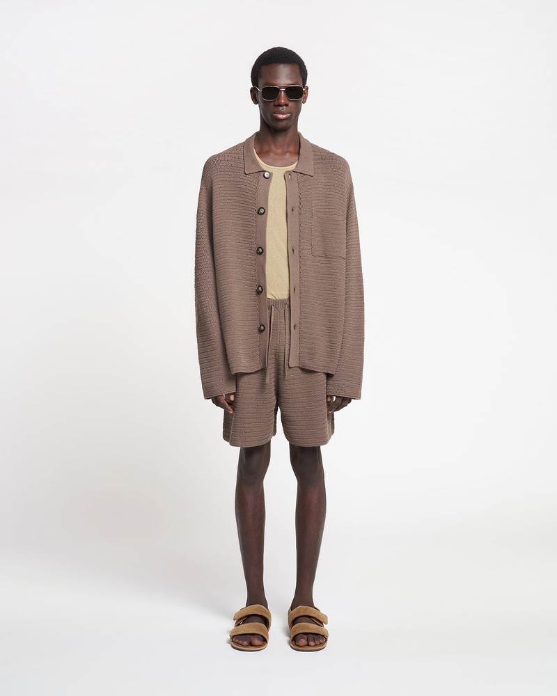 Linear Crochet Shirt 3