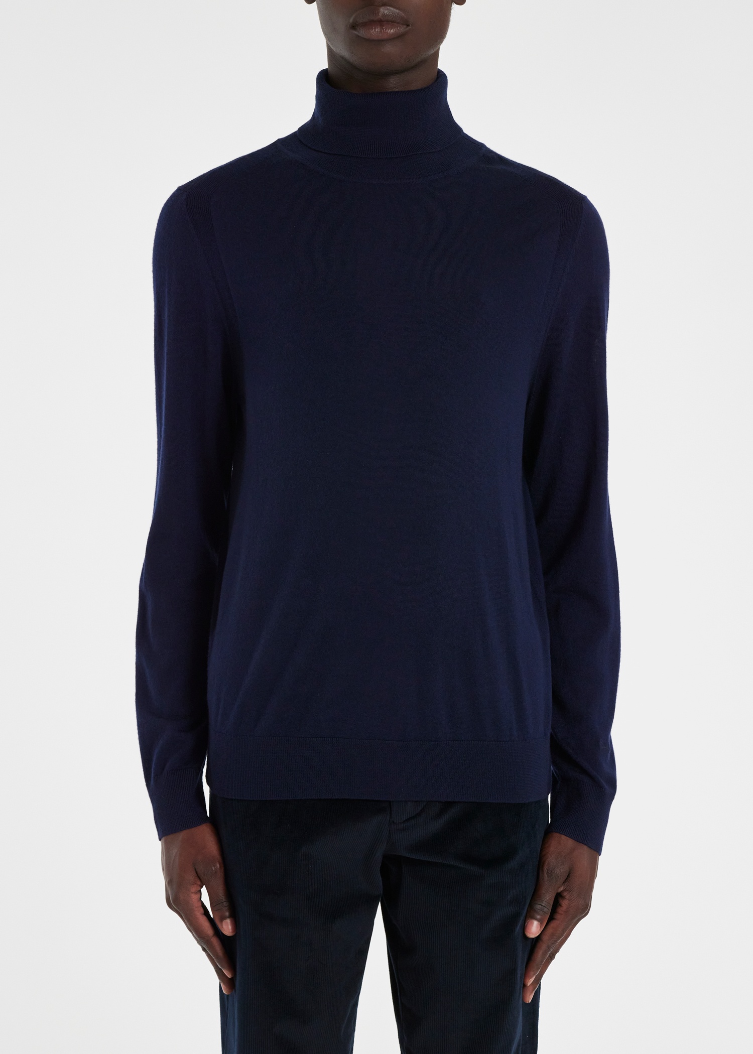 Merino Roll Neck Sweater - 5