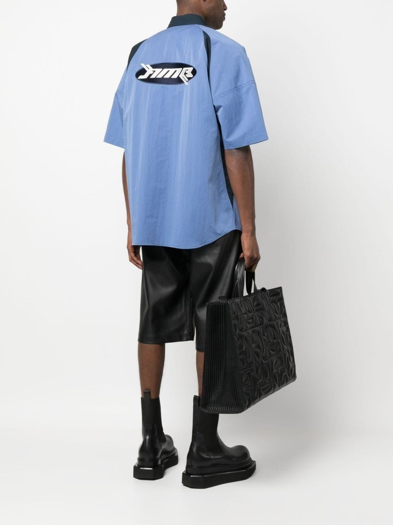 Ambush logo-embroidered bowling shirt outlook