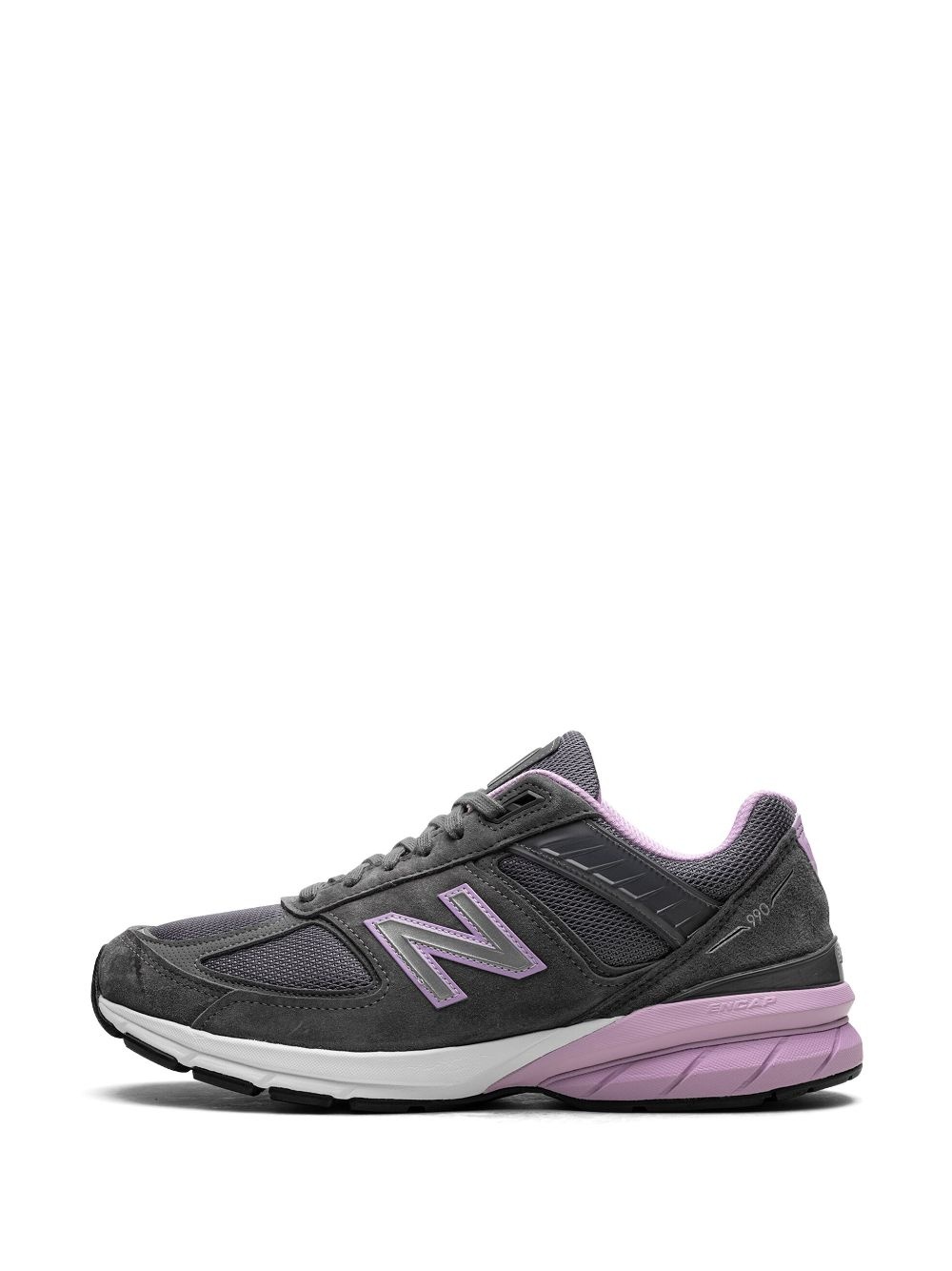 990v5 "MiUSA Lead Dark Violet Glow" sneakers - 7