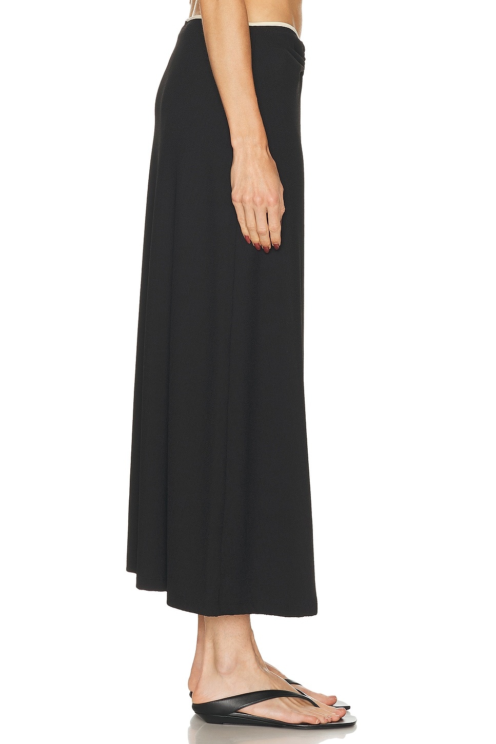 Crinkle Keel Midi Skirt - 3