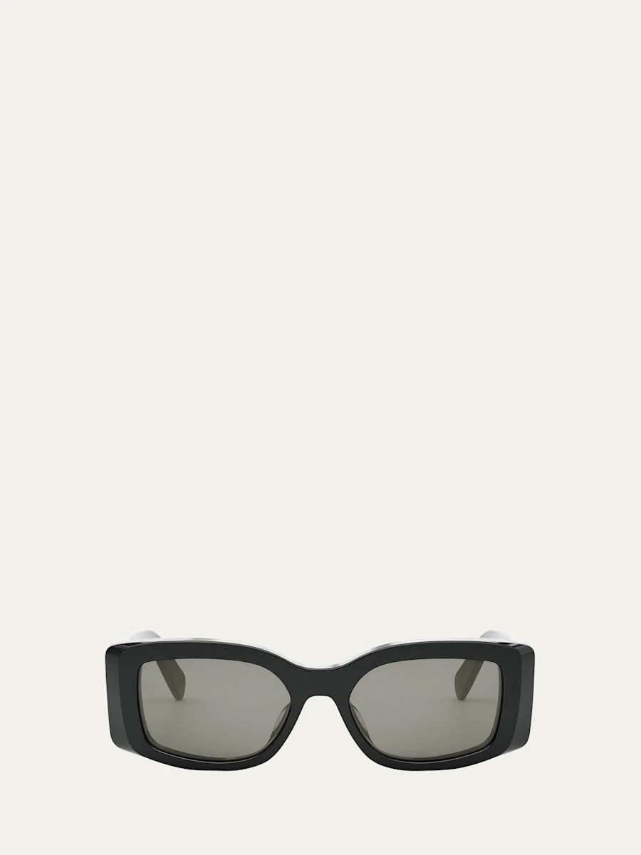Triomphe Acetate Rectangle Sunglasses - 1