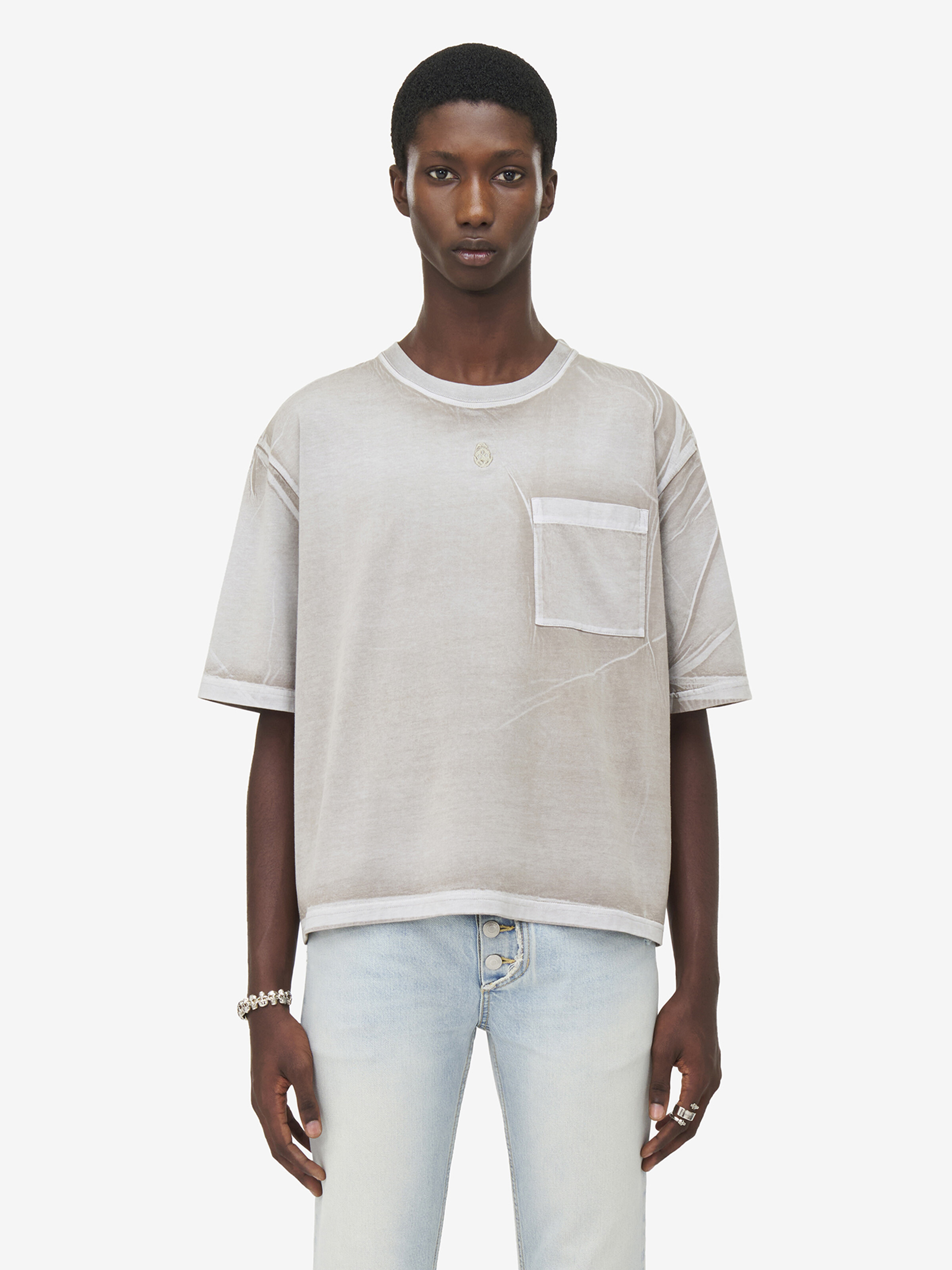 Overdyed Cropped T-Shirt - 2