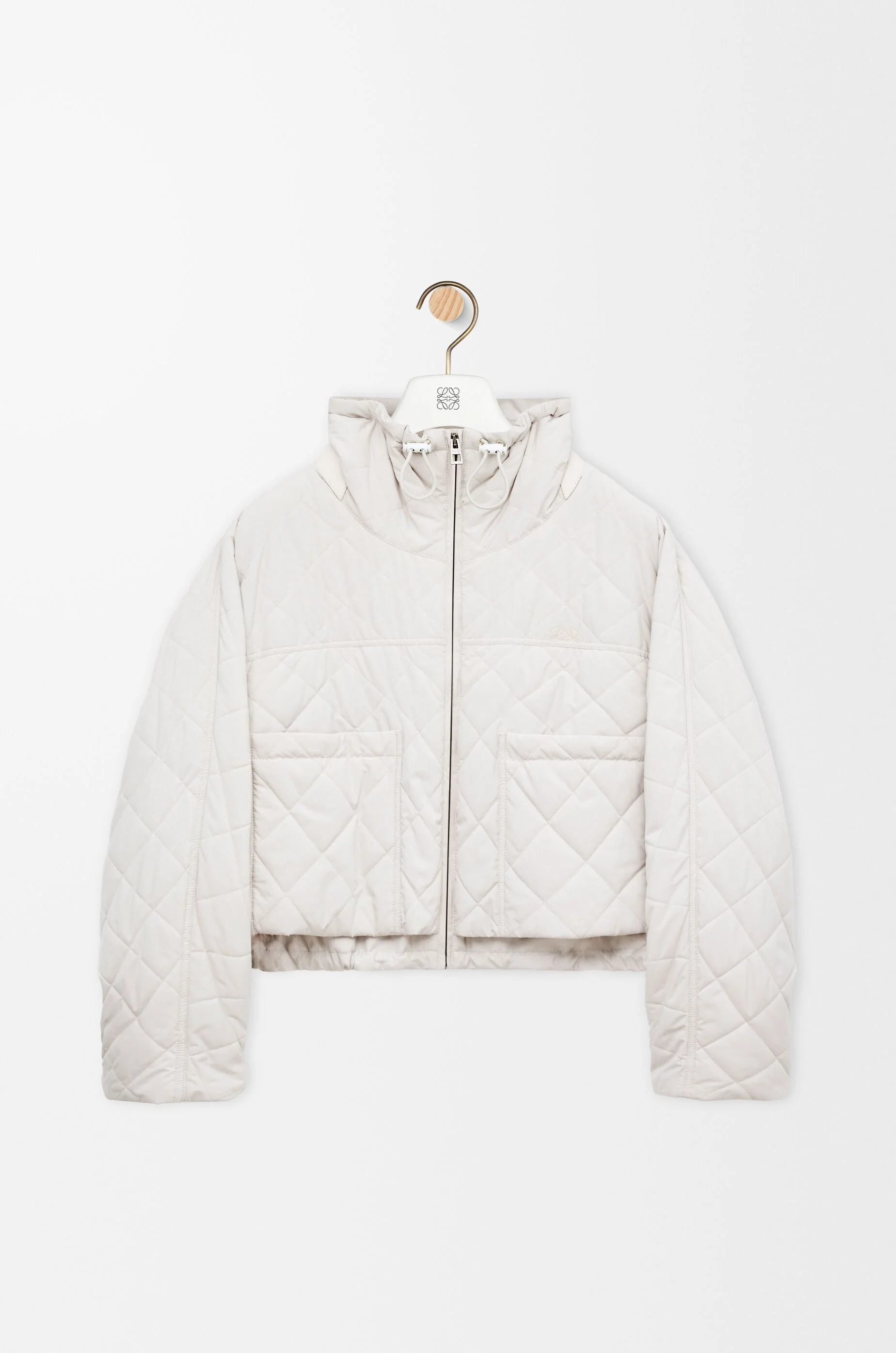 Padded jacket in technical shell - 1