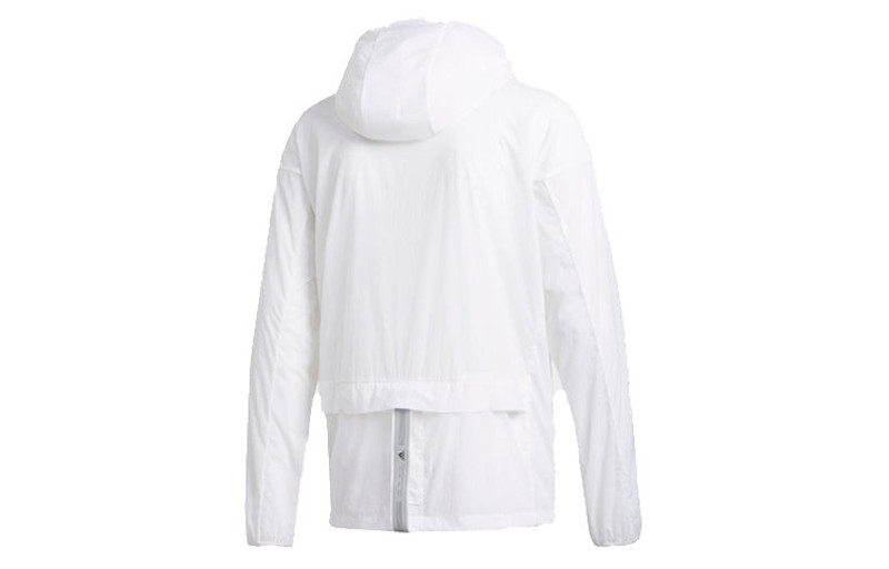 adidas adidas Windtight Sports Hooded Rash Guards Men White FT2779 outlook