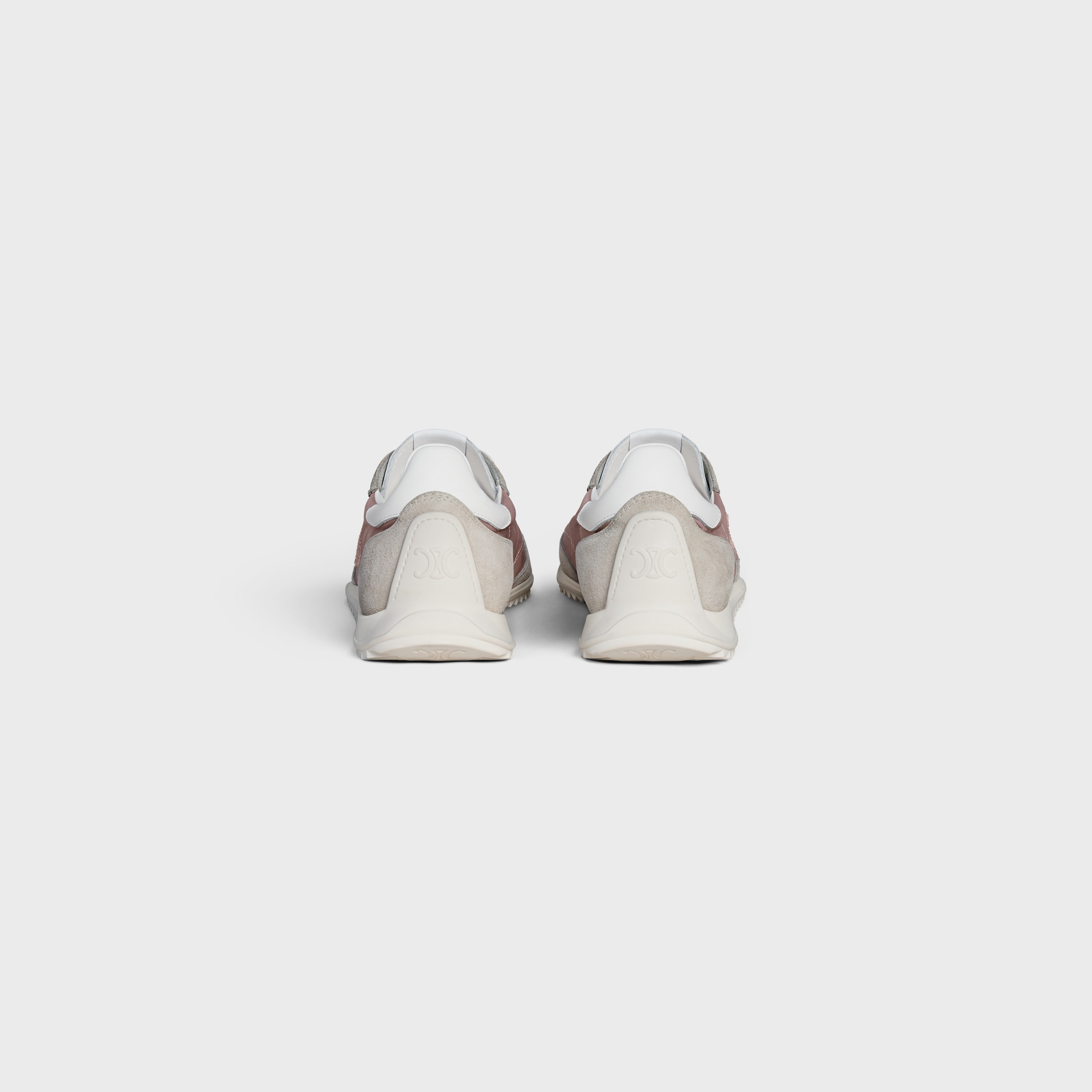 CELINE RACER LOW TOP SNEAKER IN NYLON, SUEDE CALFSKIN AND CALFSKIN - 3