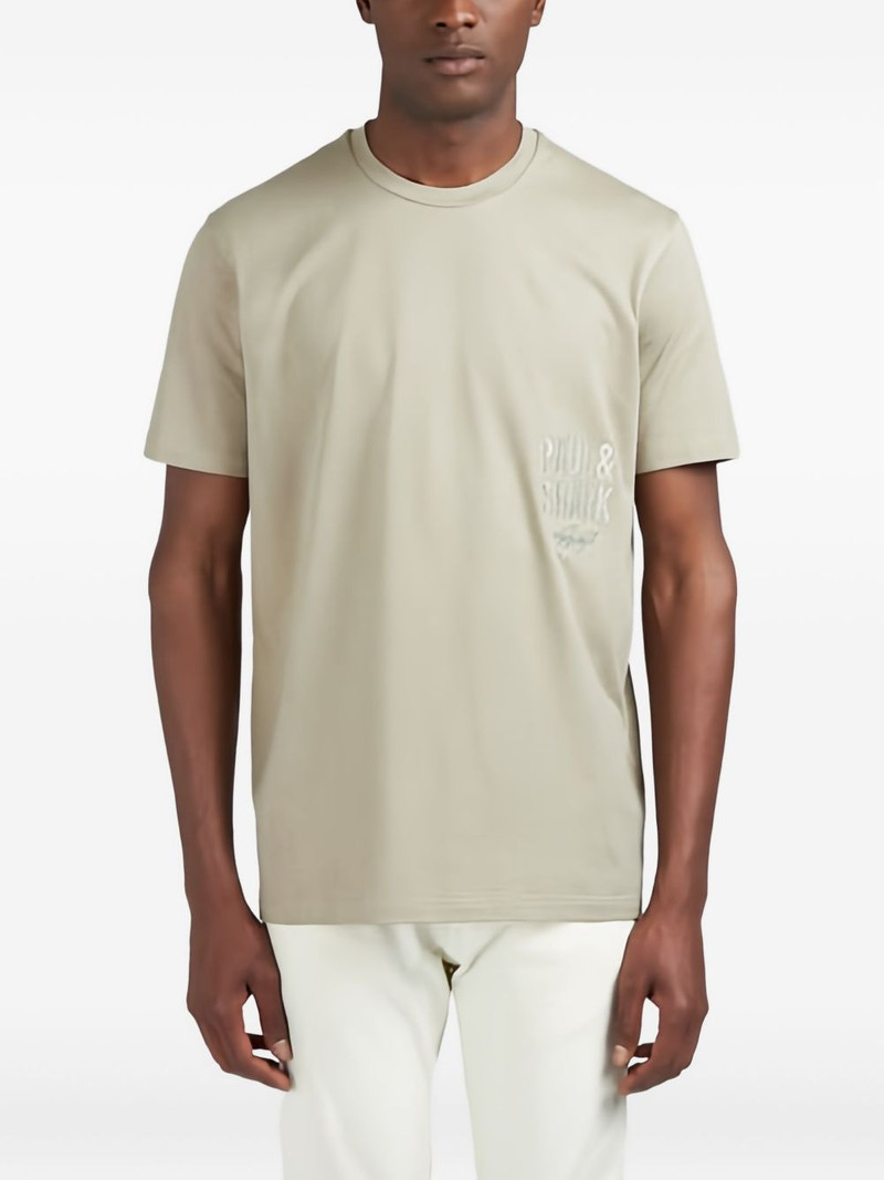 Paul & Shark embroidered-logo T-shirt outlook