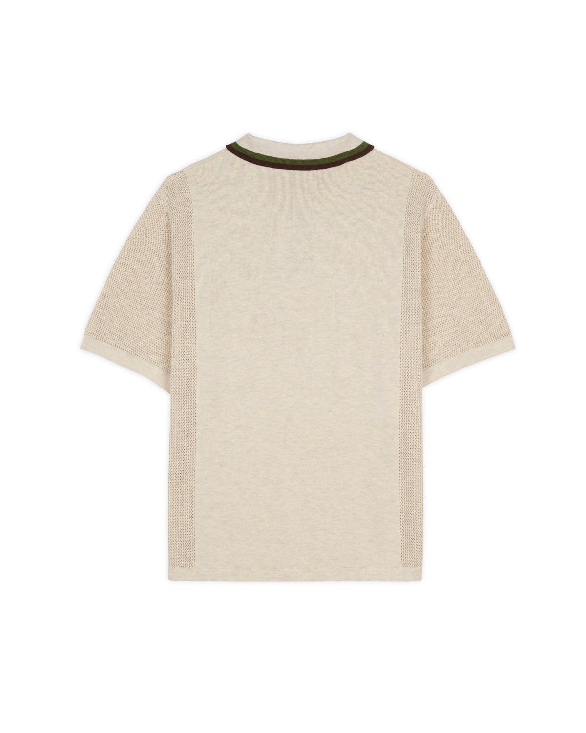Logo Head Pointelle Polo - Natural - 2