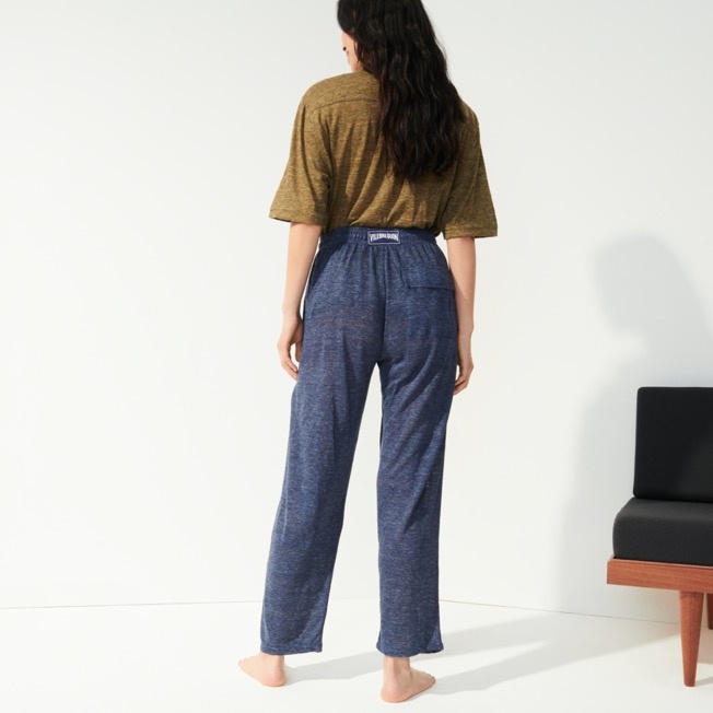 Unisex Linen Pants Solid - 10