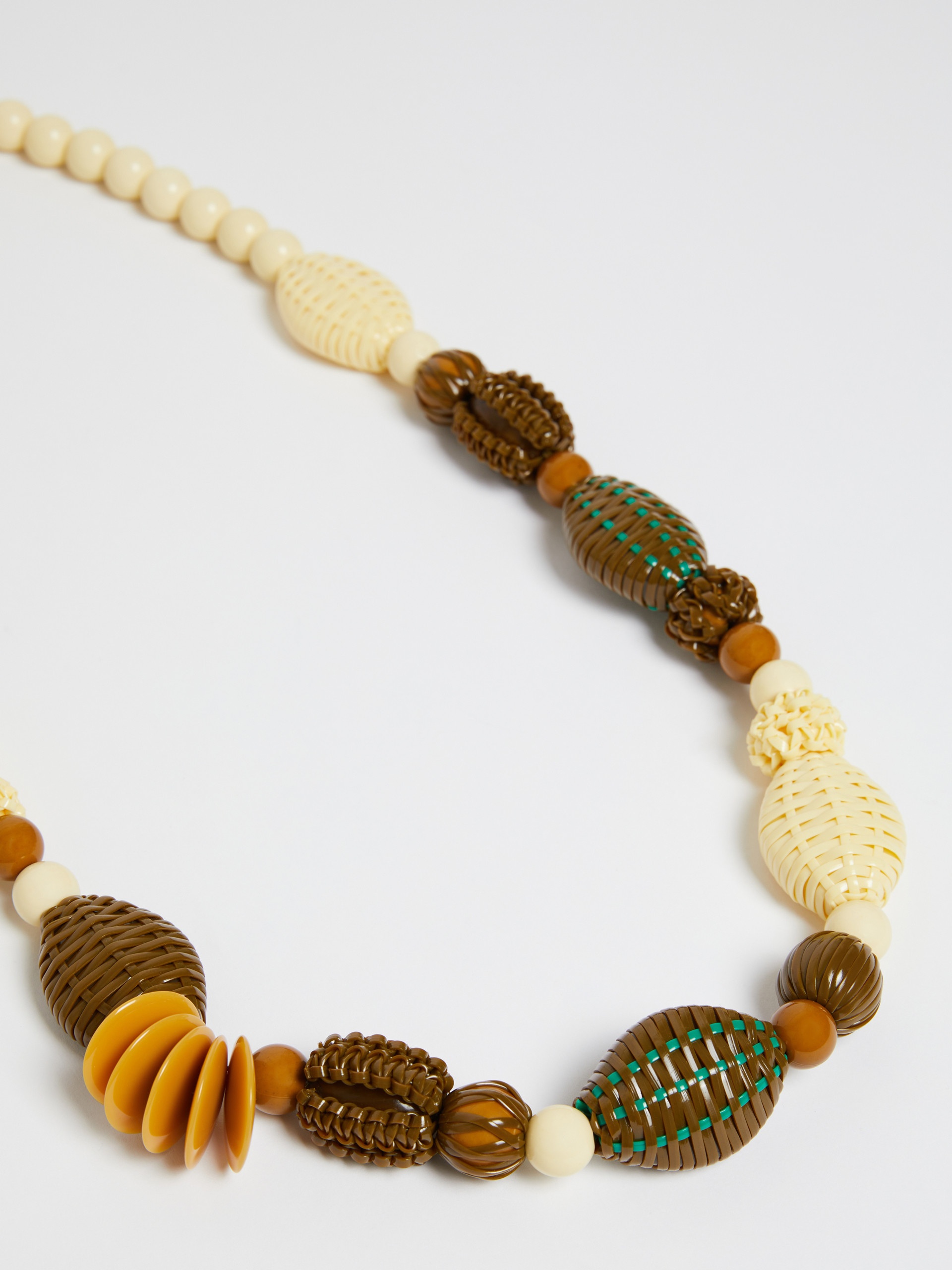 NELLA Ethnic resin necklace - 2