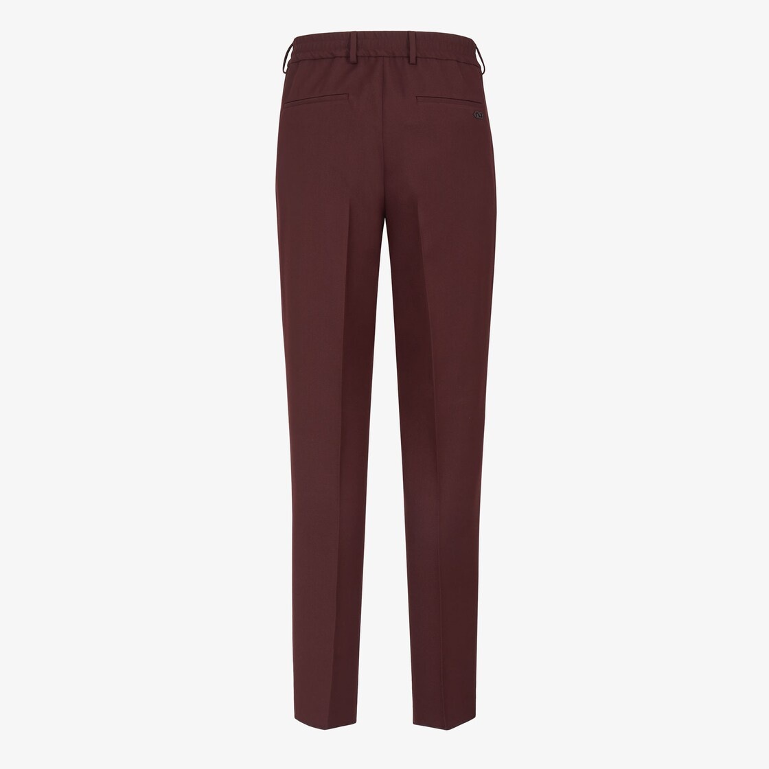 Burgundy wool pants - 2