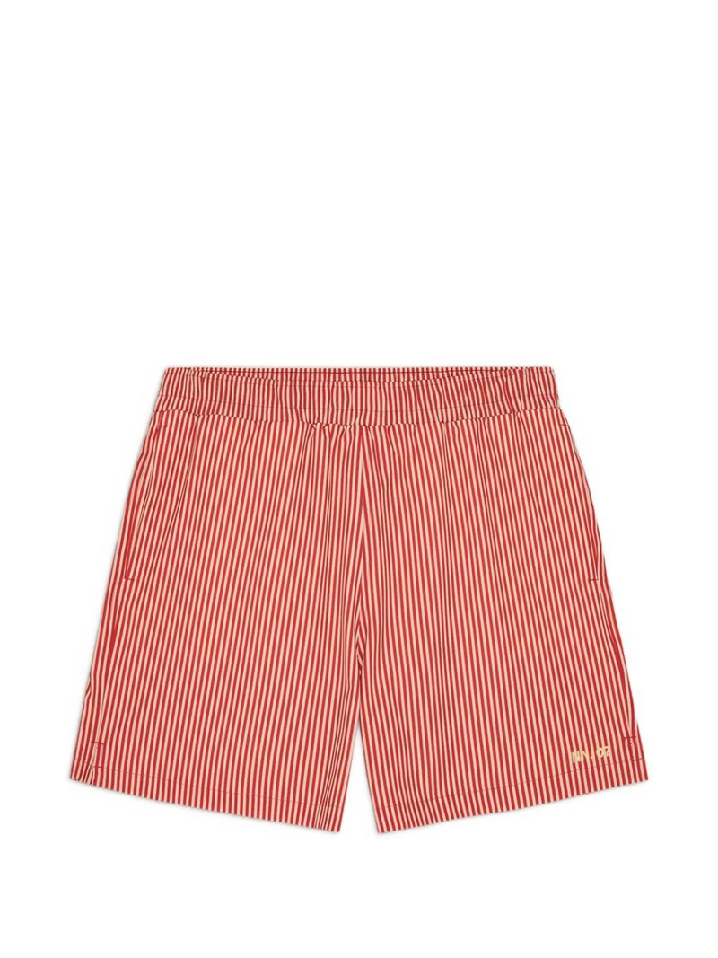Holiday striped swim shorts 1