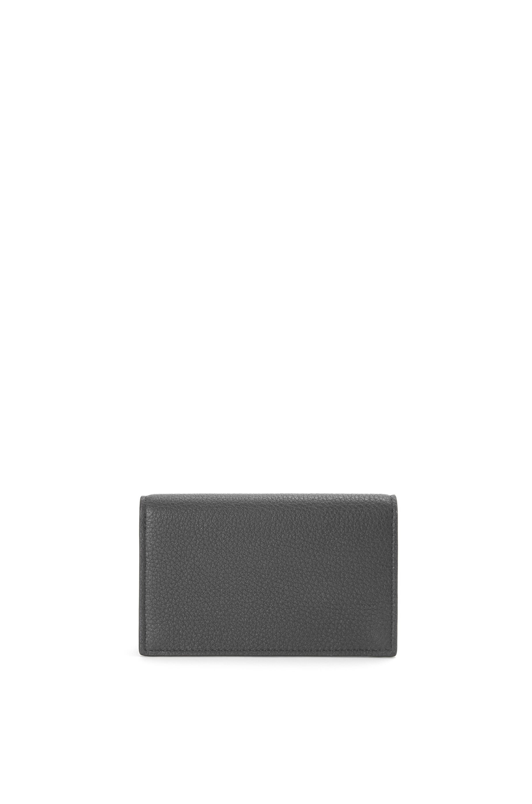 Business cardholder in soft grained calfskin - 3