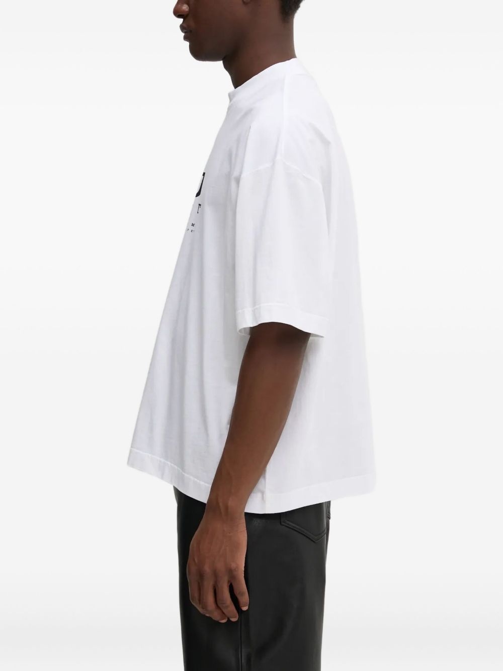 text-print T-shirt - 3