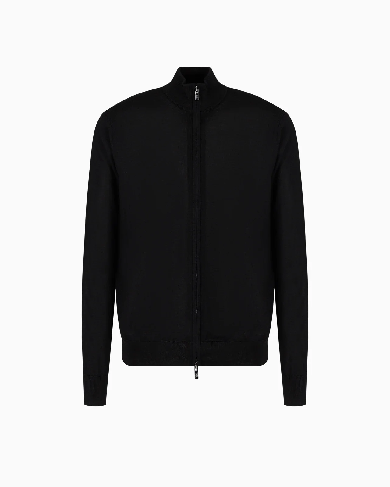 Virgin-wool full-zip cardigan - 1