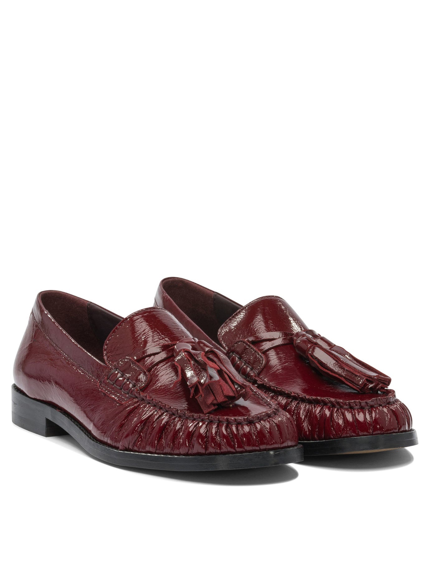 Alohas - Alohas Marietta Onix Black Leather Loafers - 2