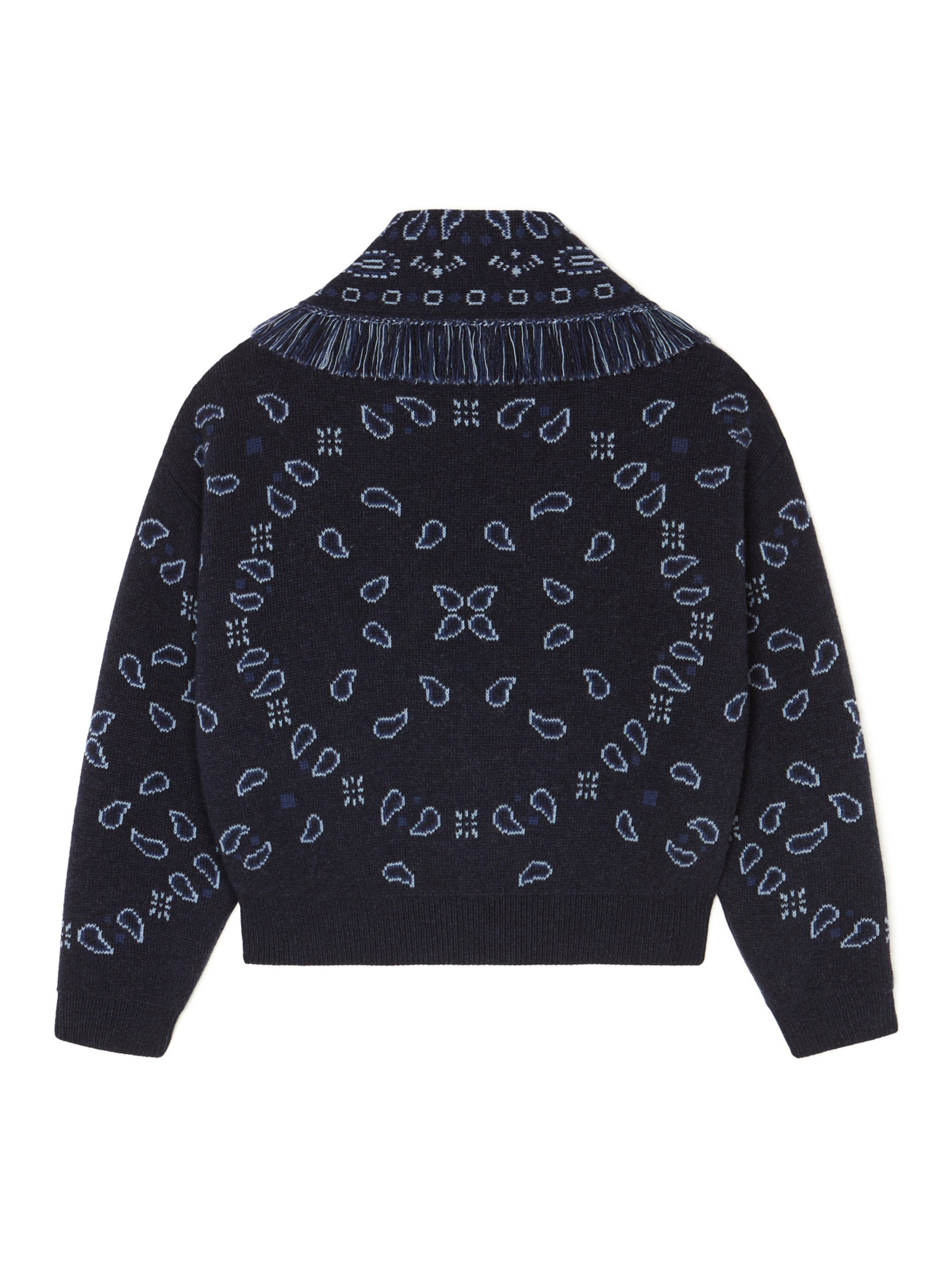 Bandana Jacquard Cardi-Bomber - 3