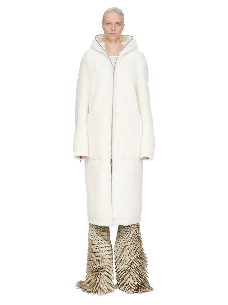 Off-White Concordians Klaus Reversible Shearling Coat 10