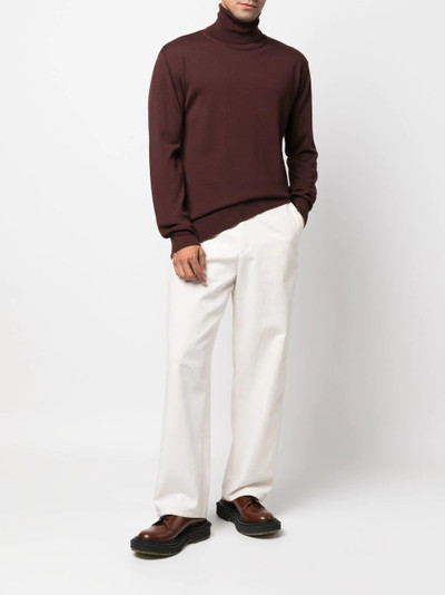 Jil Sander fine-knit roll-neck jumper outlook