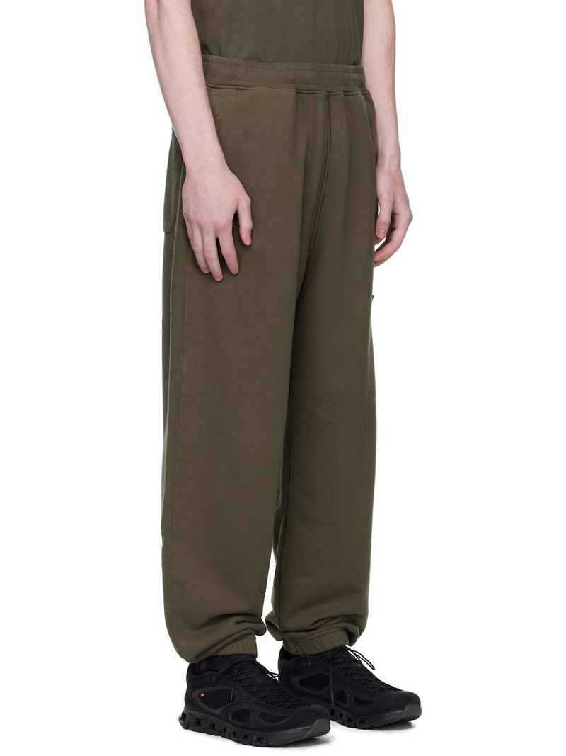 Stone Island Khaki 6200004 Brushed Organic Cotton Fleece Sweatpants outlook