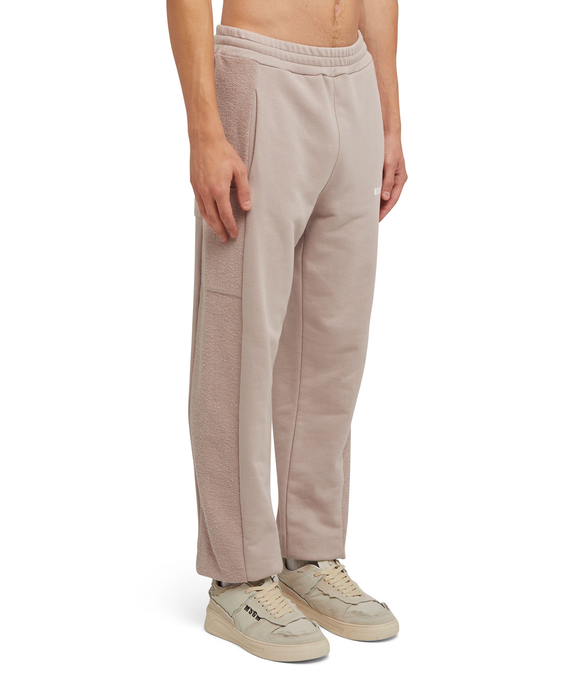 Organic cotton crewneck jogger pants from the MSGM Fantastic Green Capsule - 8