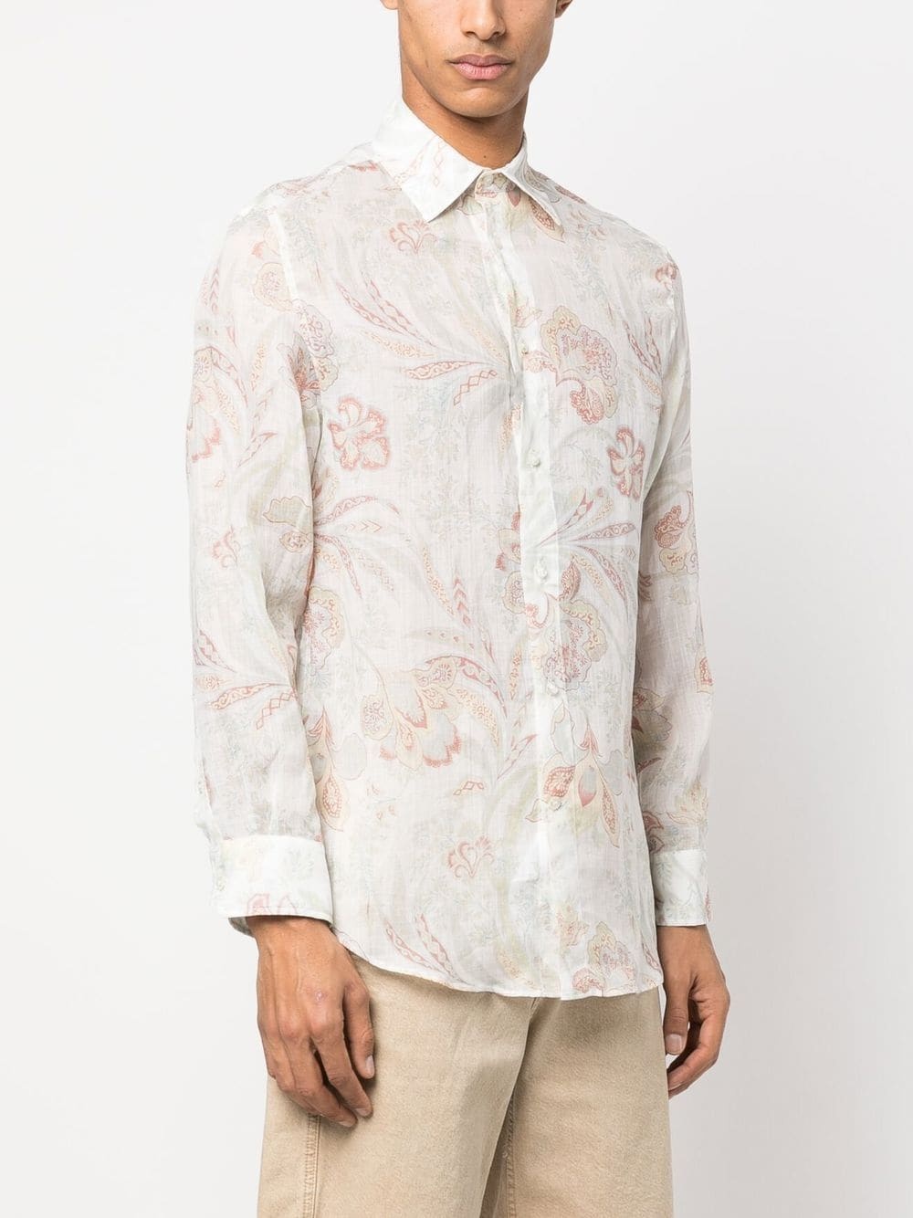 Camicia floral-print shirt - 3