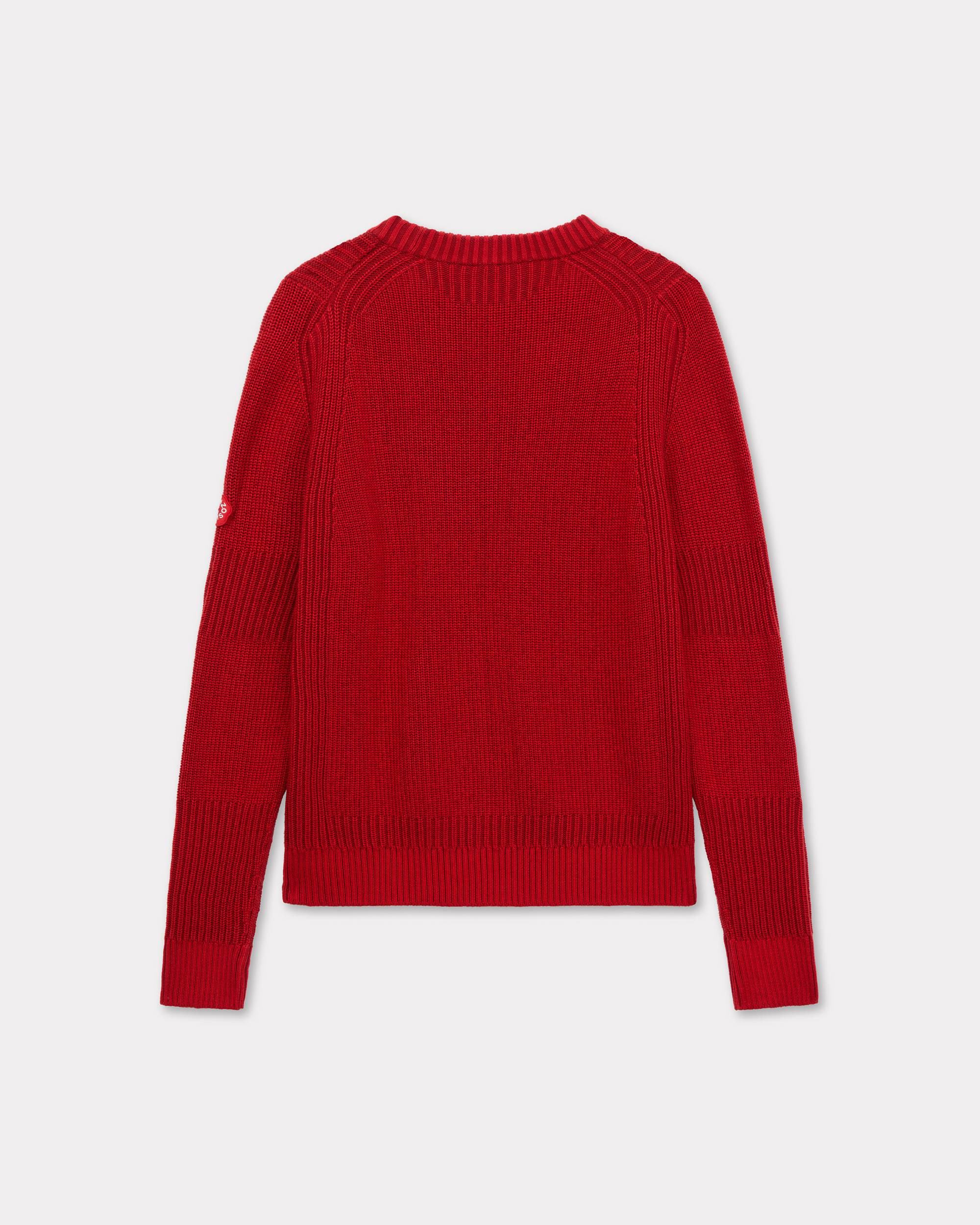 'Boke Flower 2.0' embroidered jumper in cotton wool - 2