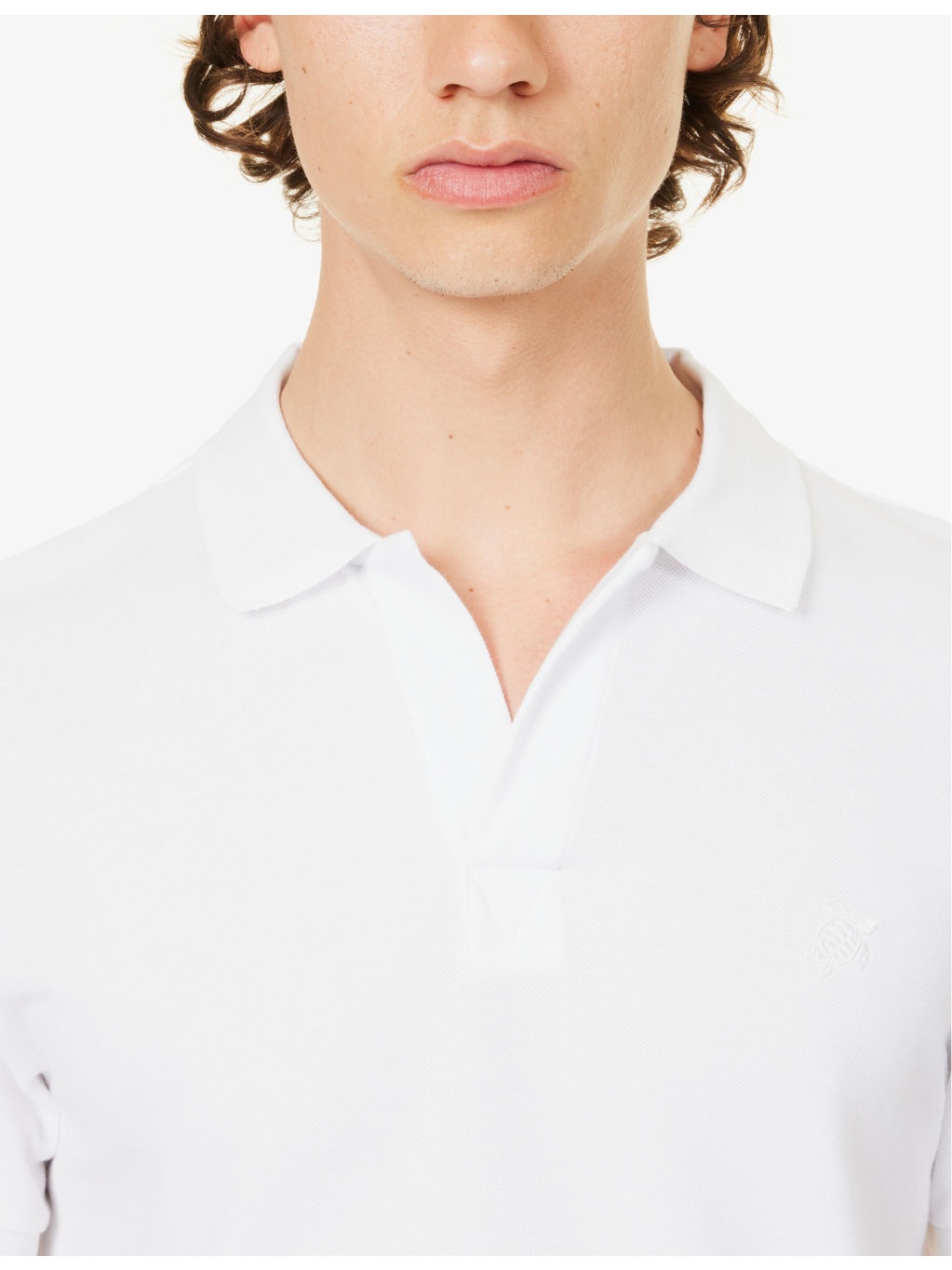 Palatin logo-embroidered cotton polo shirt - 5
