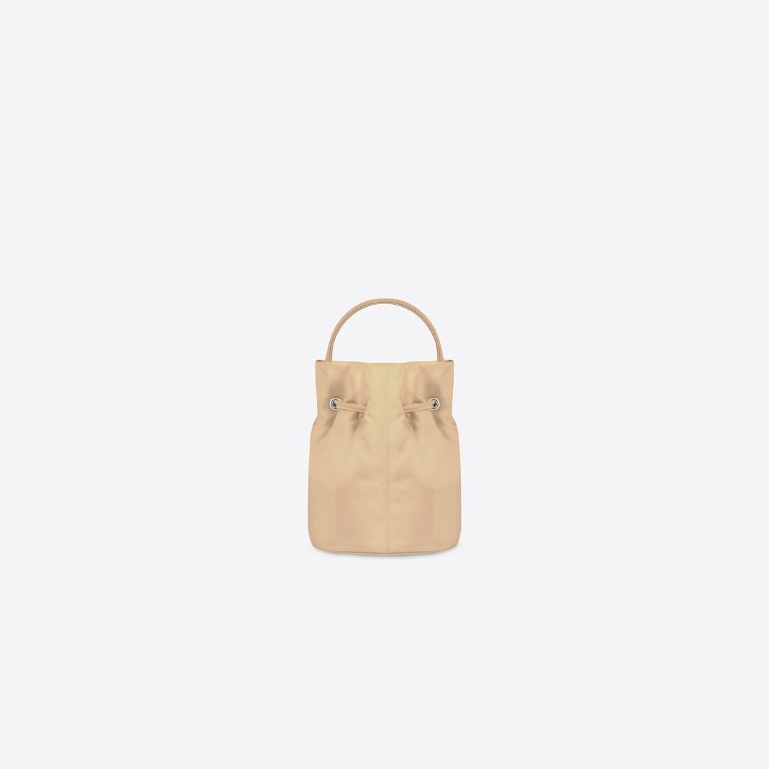 Women's Wheel Drawstring Xs Bucket Bag in Light Beige - 2