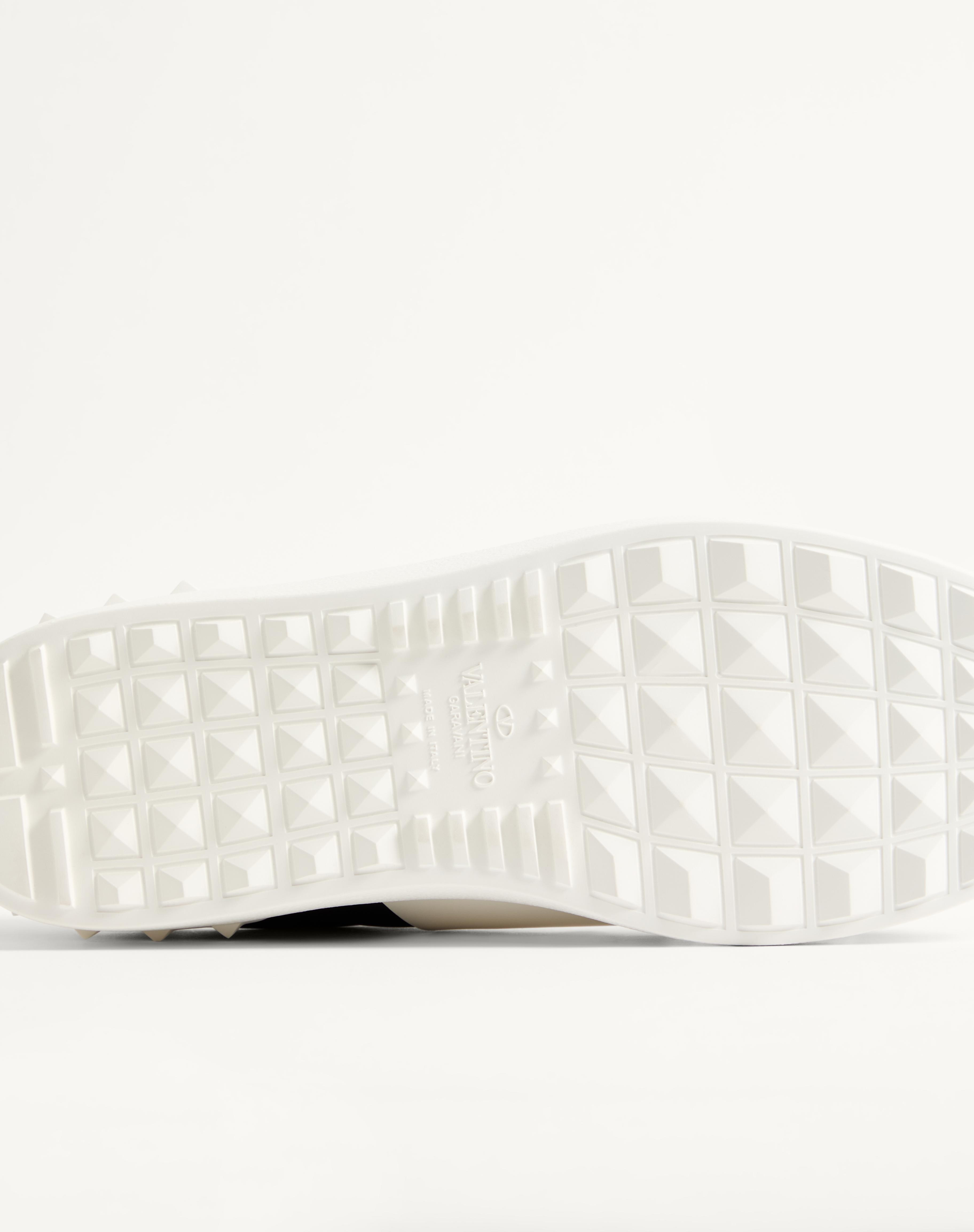 CALFSKIN OPEN SNEAKER - 4