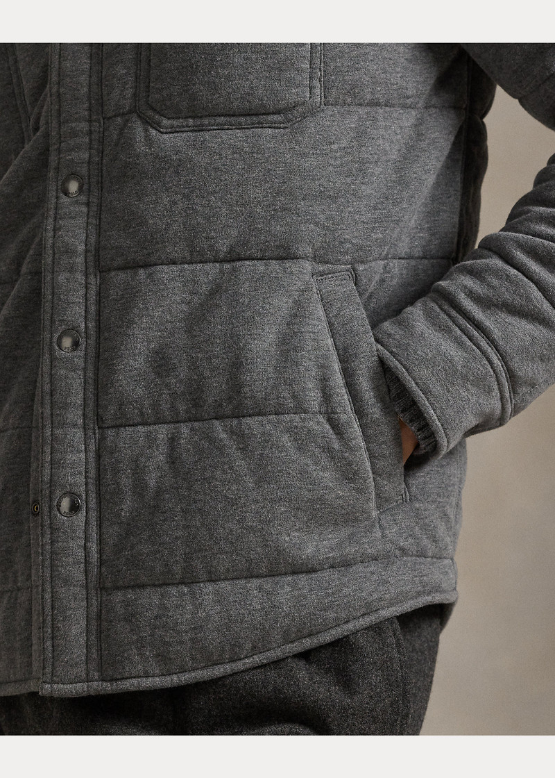 Quilted Jersey Overshirt 6