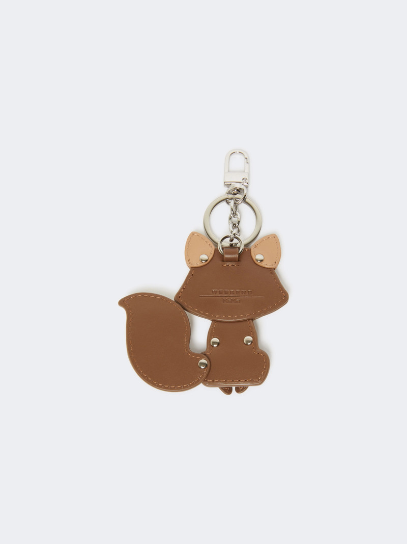 FANTINO Leather keyring - BROWN 3