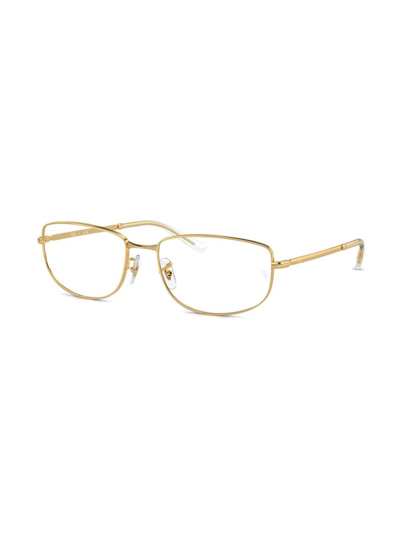 Ray-Ban RB3732V geometic-frame glasses outlook